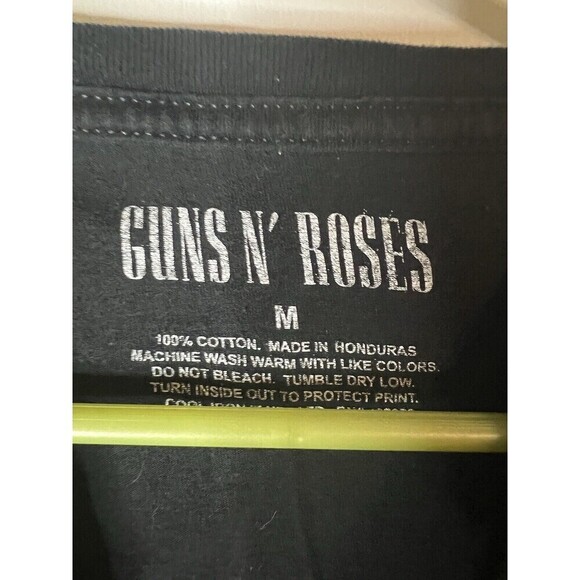 Guns N Roses T-Shirt Mens Medium Black Short Sleeve - Picture 3 of 3